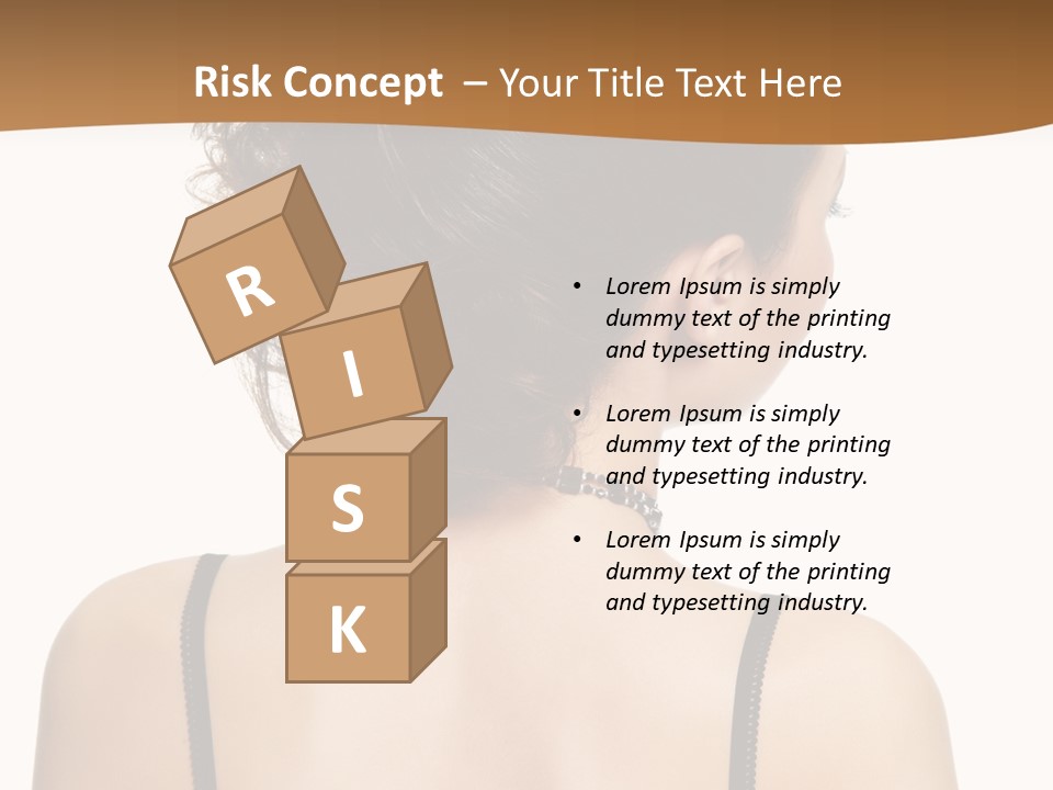 Girl Modern Beautiful PowerPoint Template