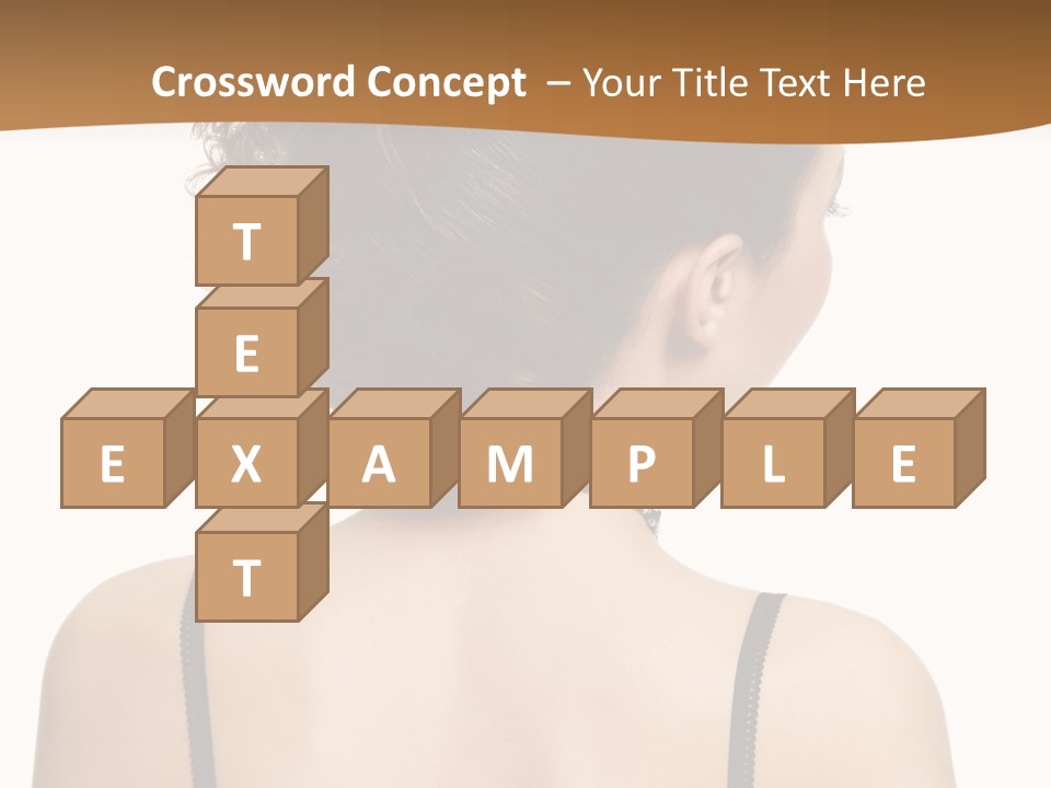 Girl Modern Beautiful PowerPoint Template