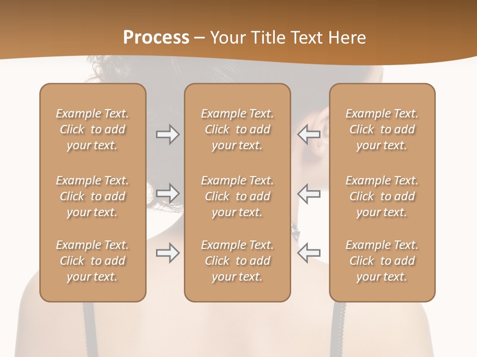 Girl Modern Beautiful PowerPoint Template
