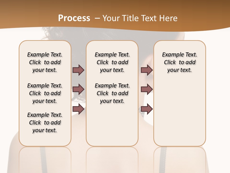 Girl Modern Beautiful PowerPoint Template