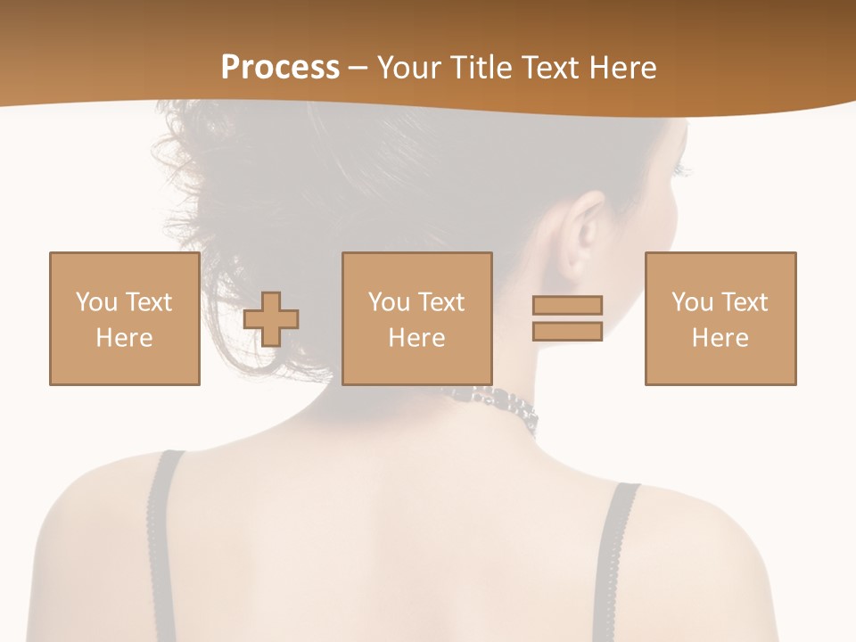 Girl Modern Beautiful PowerPoint Template
