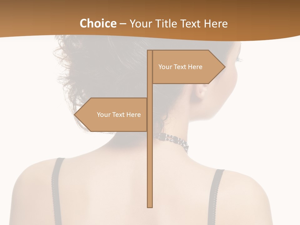 Girl Modern Beautiful PowerPoint Template