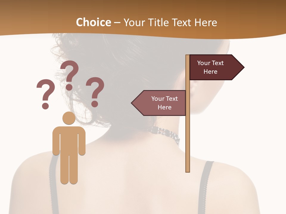 Girl Modern Beautiful PowerPoint Template