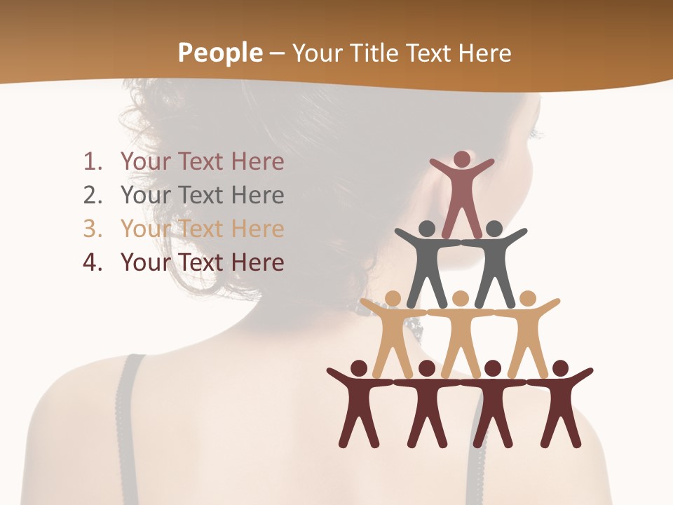 Girl Modern Beautiful PowerPoint Template