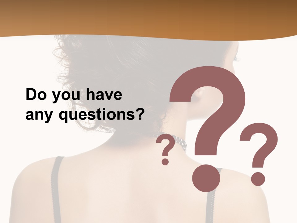 Girl Modern Beautiful PowerPoint Template