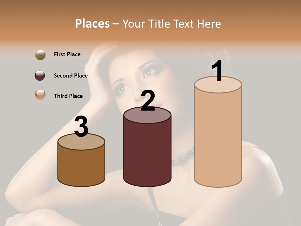 Female Manicure Elegant PowerPoint Template