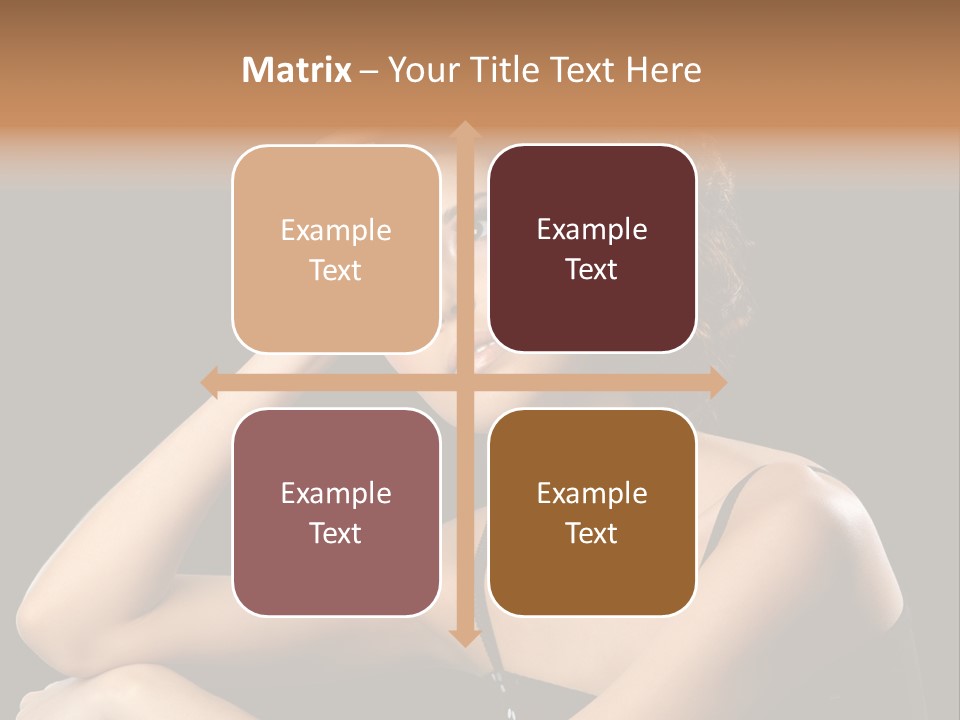 Female Manicure Elegant PowerPoint Template