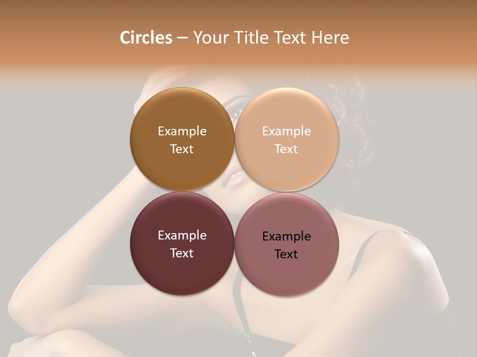 Female Manicure Elegant PowerPoint Template