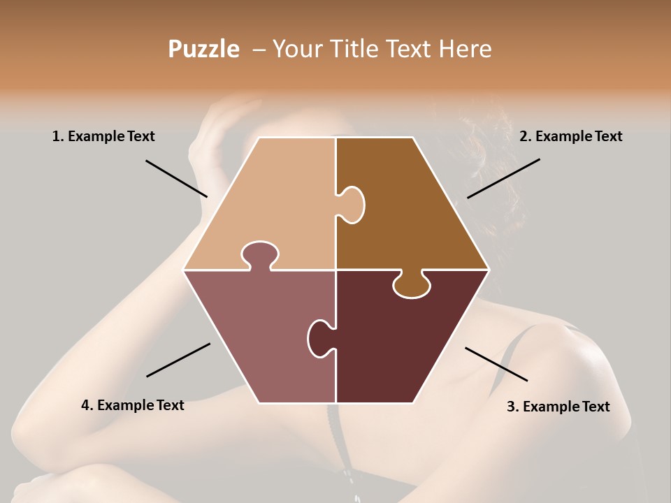 Female Manicure Elegant PowerPoint Template