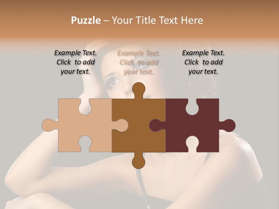 Female Manicure Elegant PowerPoint Template