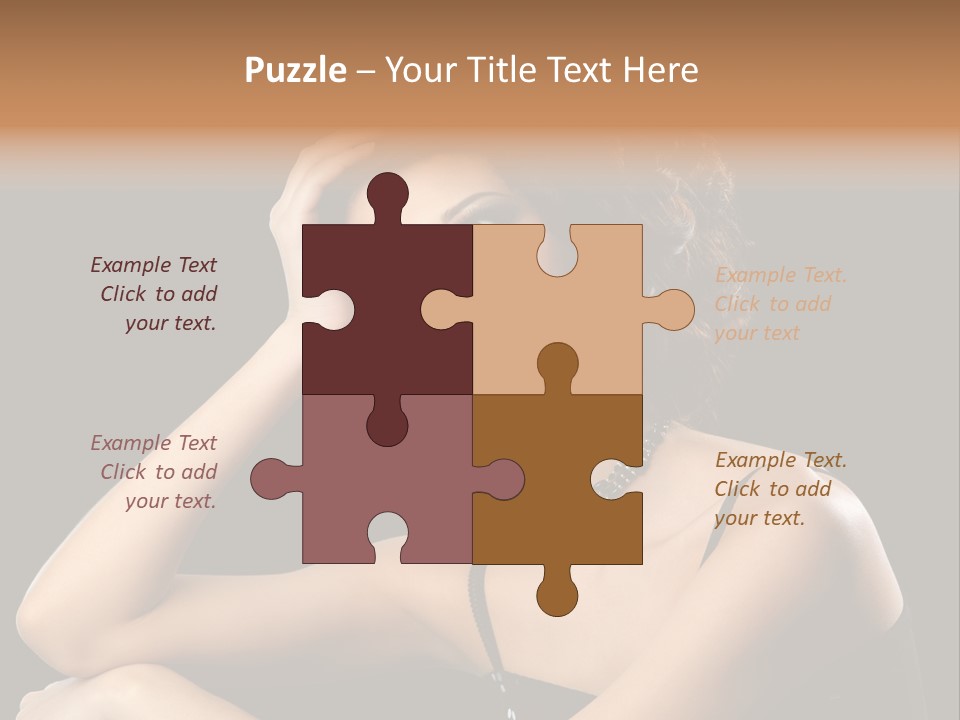 Female Manicure Elegant PowerPoint Template