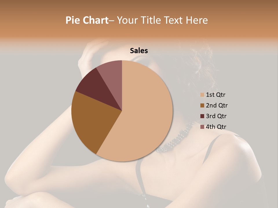 Female Manicure Elegant PowerPoint Template