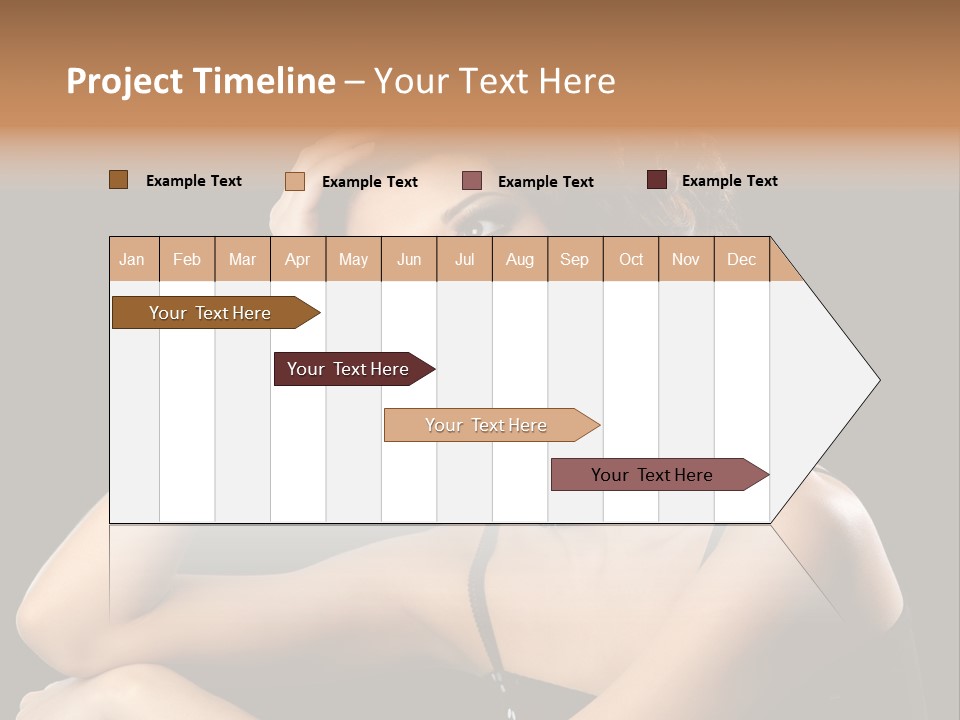 Female Manicure Elegant PowerPoint Template