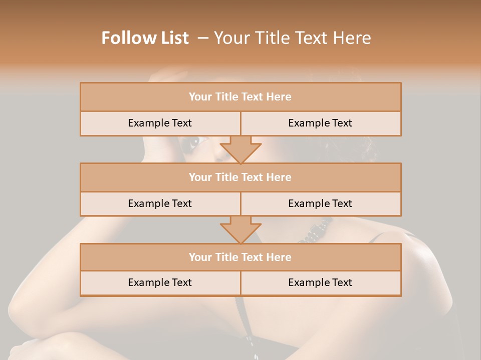 Female Manicure Elegant PowerPoint Template