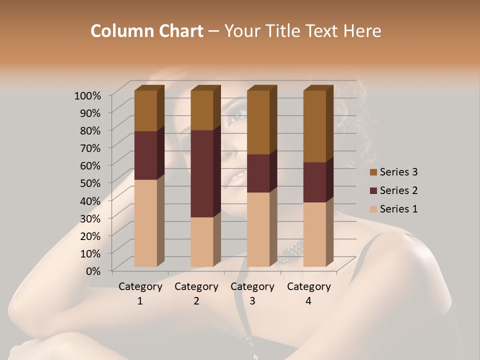 Female Manicure Elegant PowerPoint Template