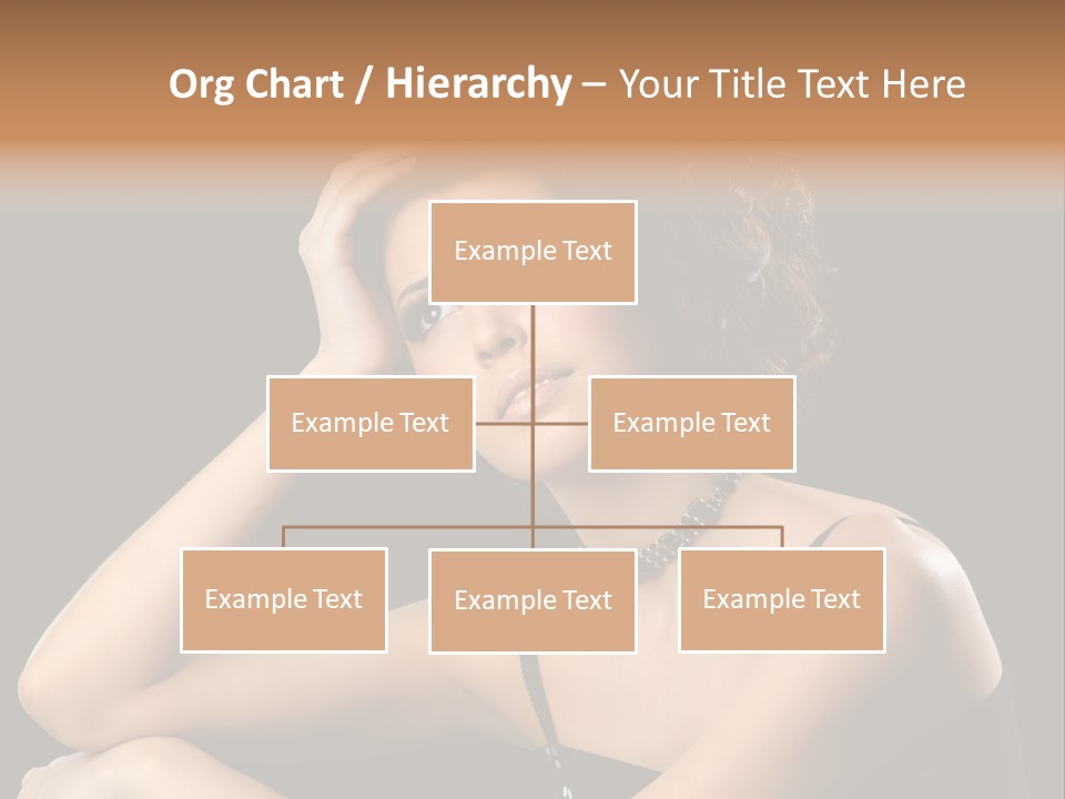 Female Manicure Elegant PowerPoint Template