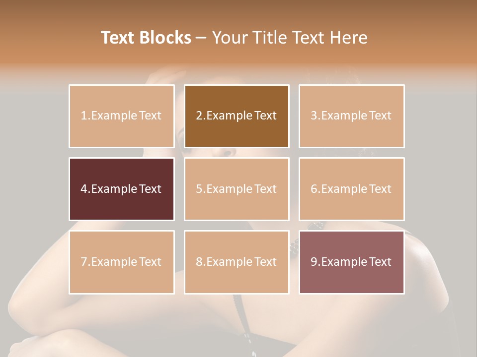 Female Manicure Elegant PowerPoint Template