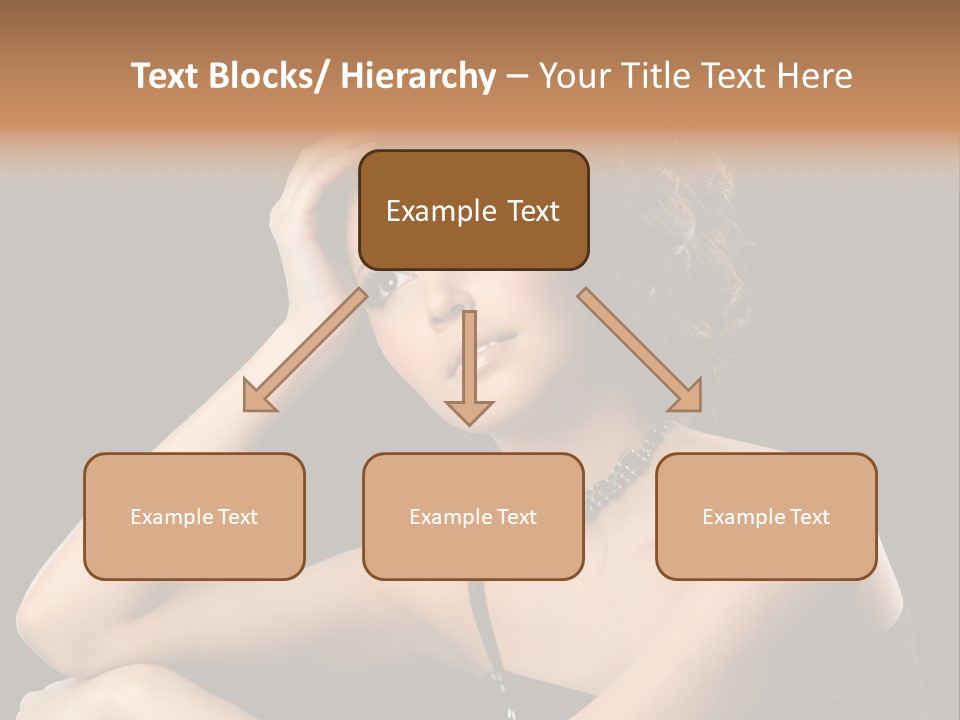 Female Manicure Elegant PowerPoint Template