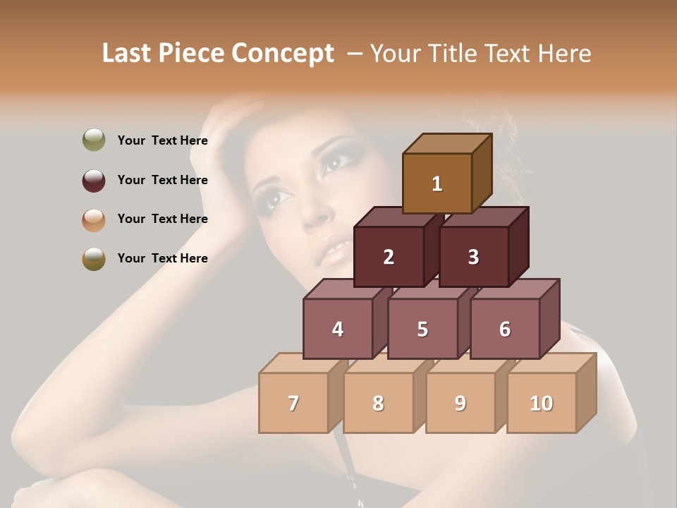 Female Manicure Elegant PowerPoint Template