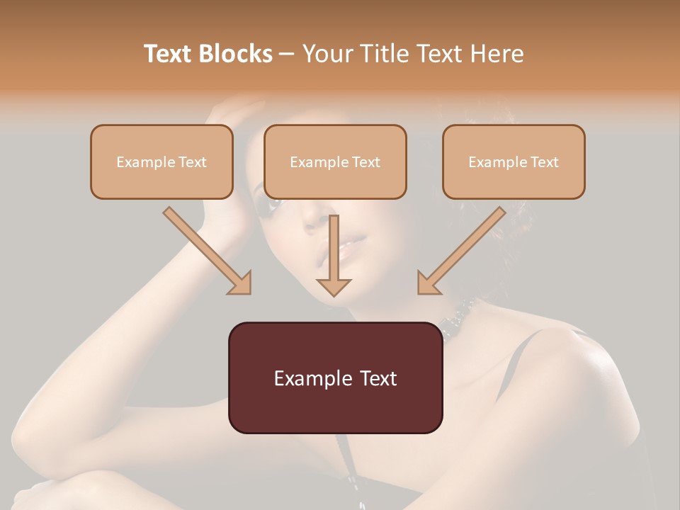 Female Manicure Elegant PowerPoint Template