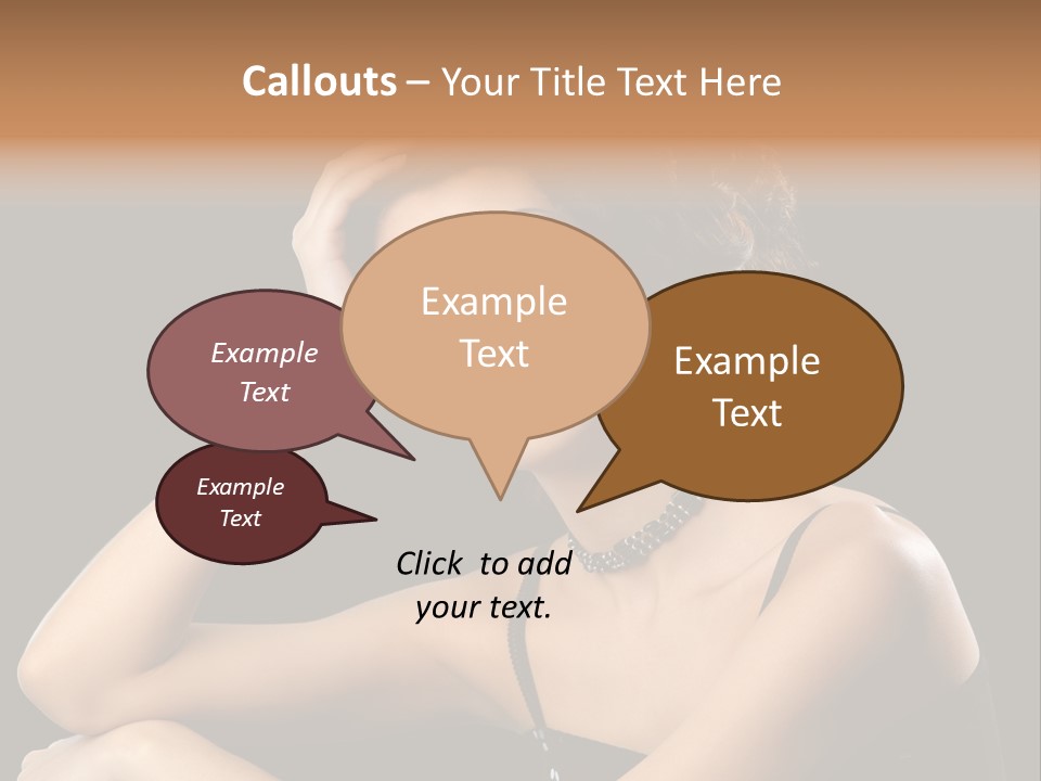 Female Manicure Elegant PowerPoint Template