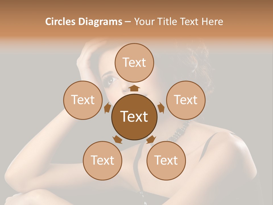 Female Manicure Elegant PowerPoint Template