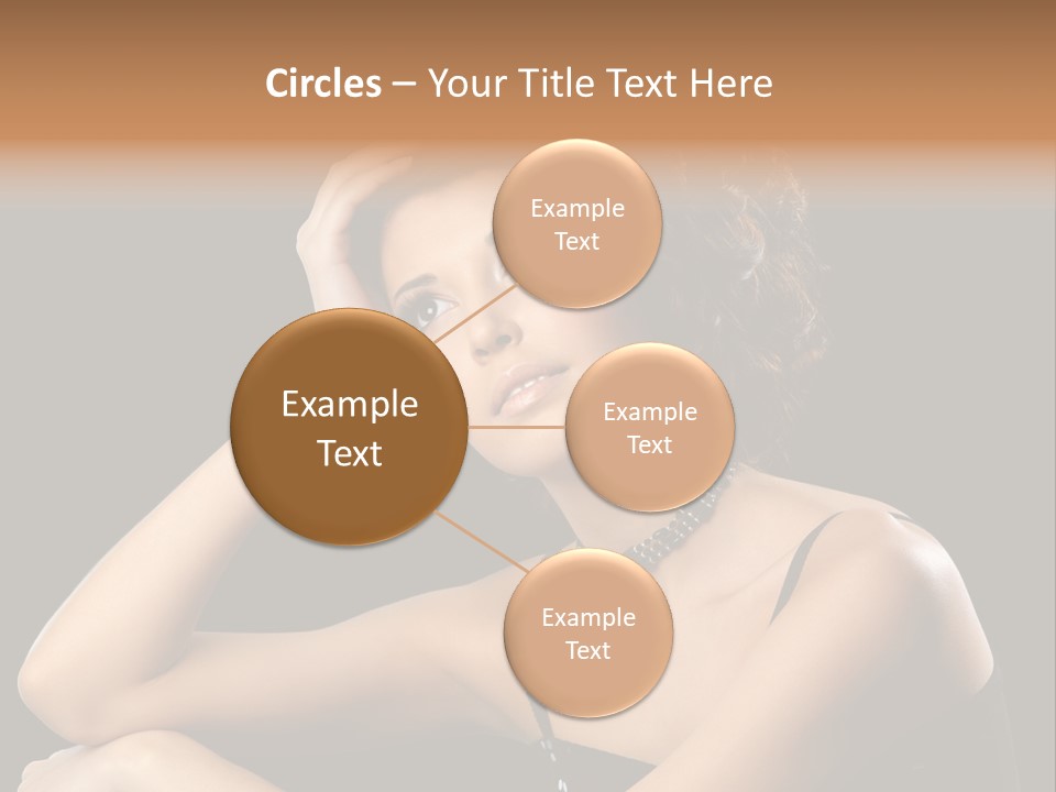 Female Manicure Elegant PowerPoint Template