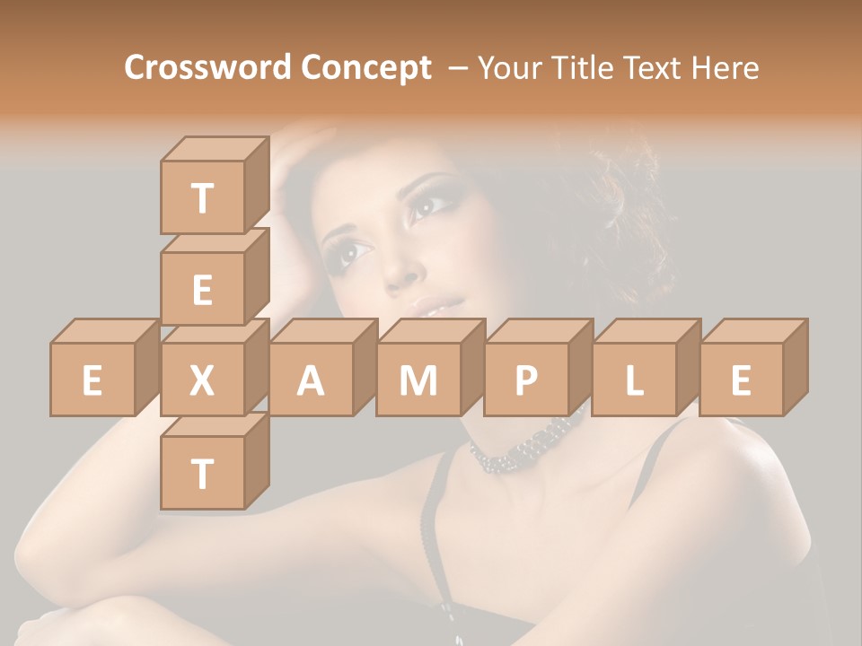 Female Manicure Elegant PowerPoint Template