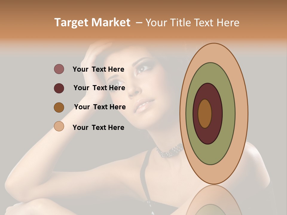 Female Manicure Elegant PowerPoint Template