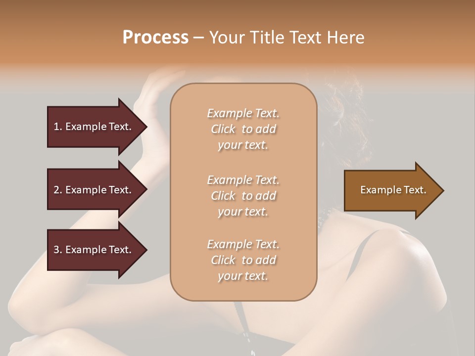 Female Manicure Elegant PowerPoint Template