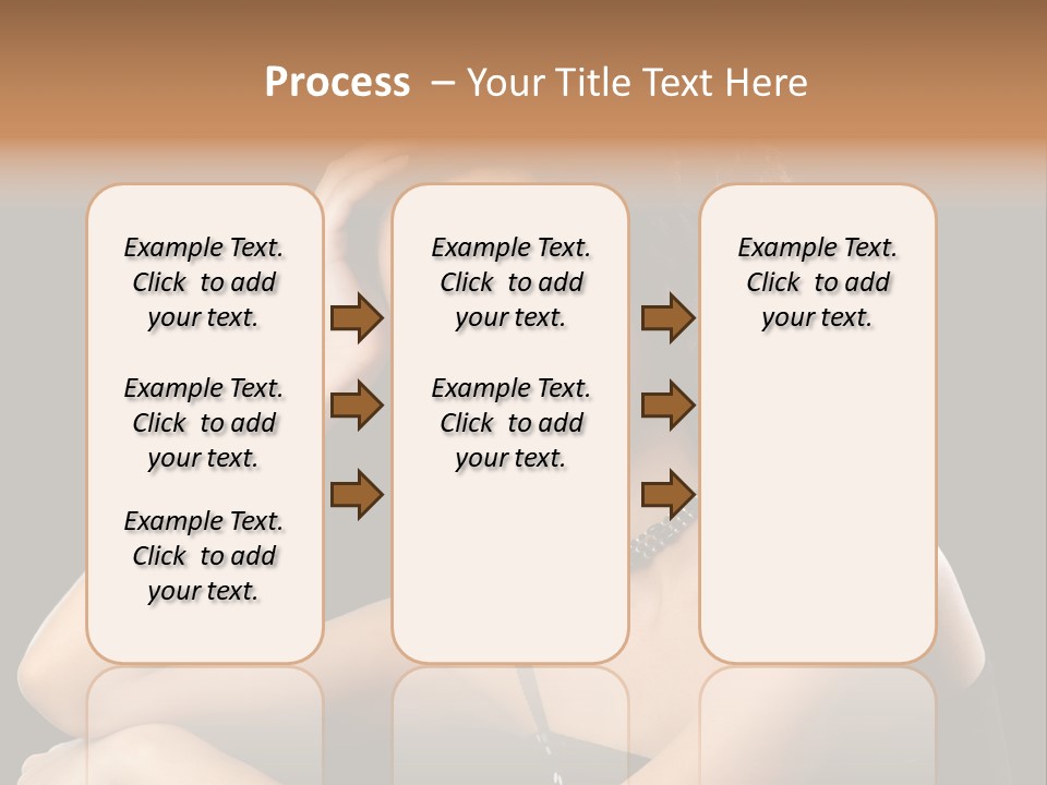 Female Manicure Elegant PowerPoint Template