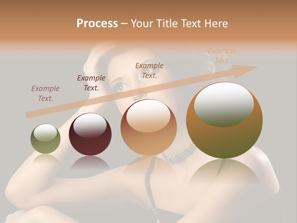 Female Manicure Elegant PowerPoint Template