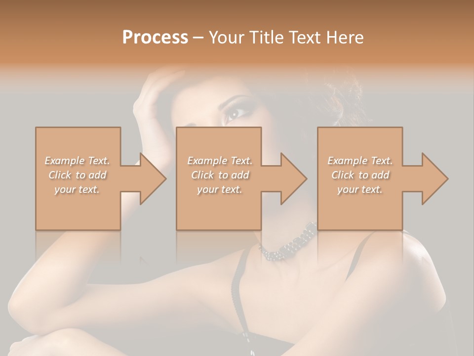 Female Manicure Elegant PowerPoint Template