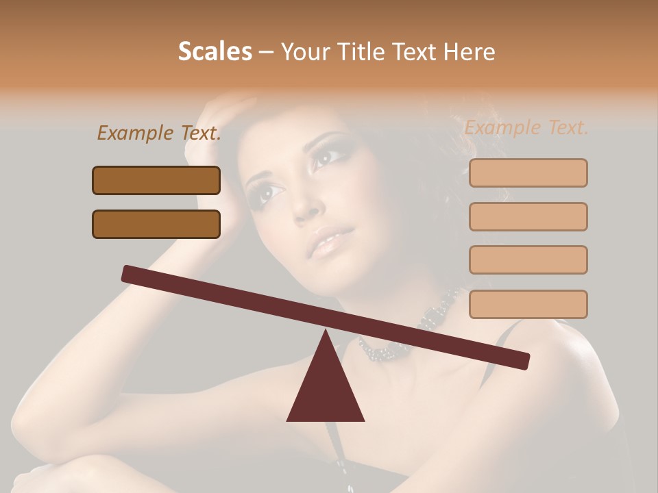 Female Manicure Elegant PowerPoint Template