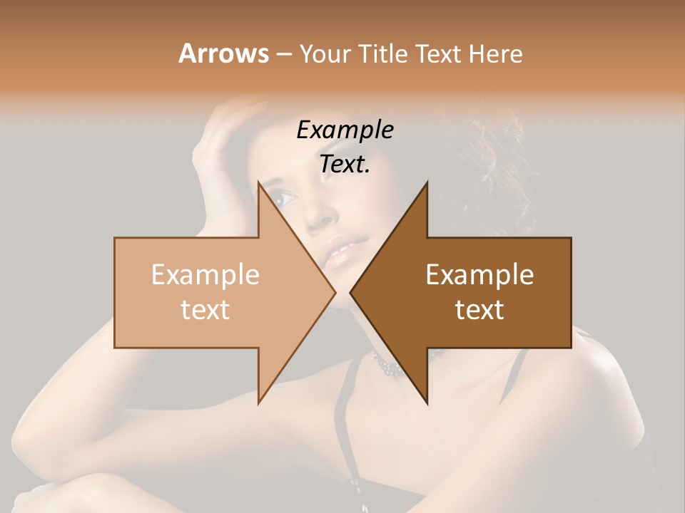 Female Manicure Elegant PowerPoint Template