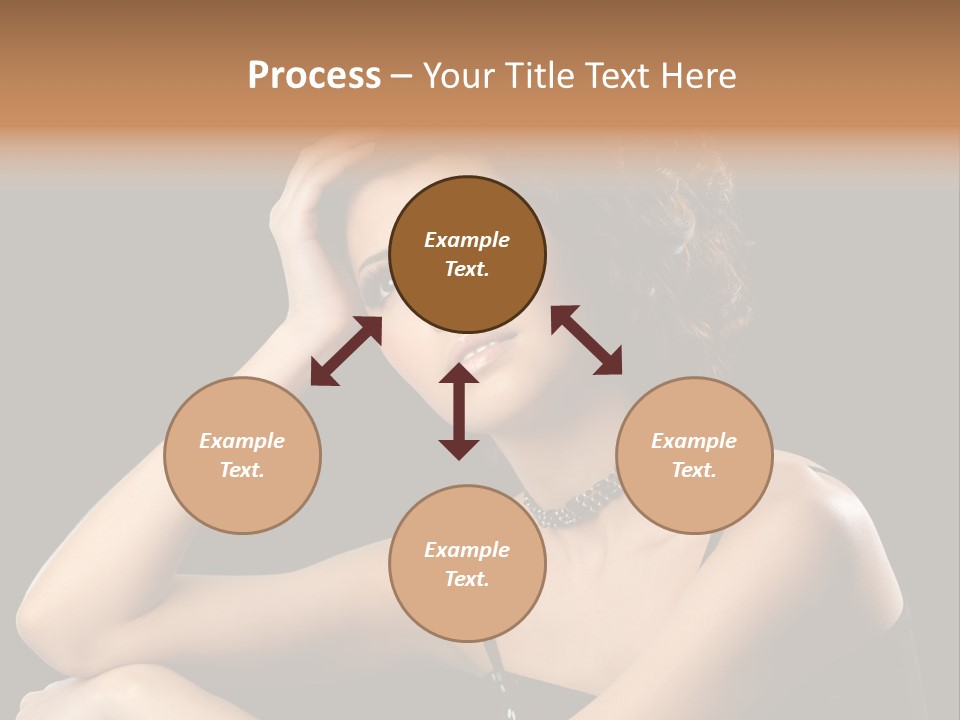 Female Manicure Elegant PowerPoint Template