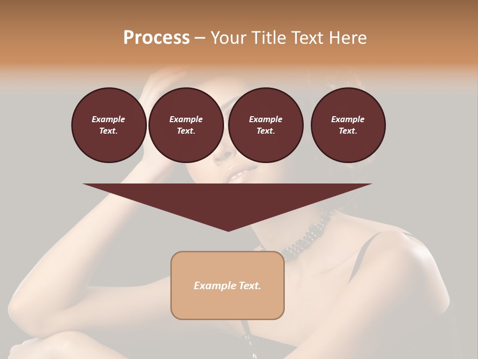 Female Manicure Elegant PowerPoint Template