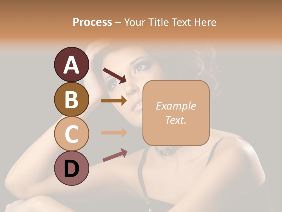 Female Manicure Elegant PowerPoint Template