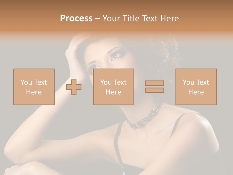 Female Manicure Elegant PowerPoint Template