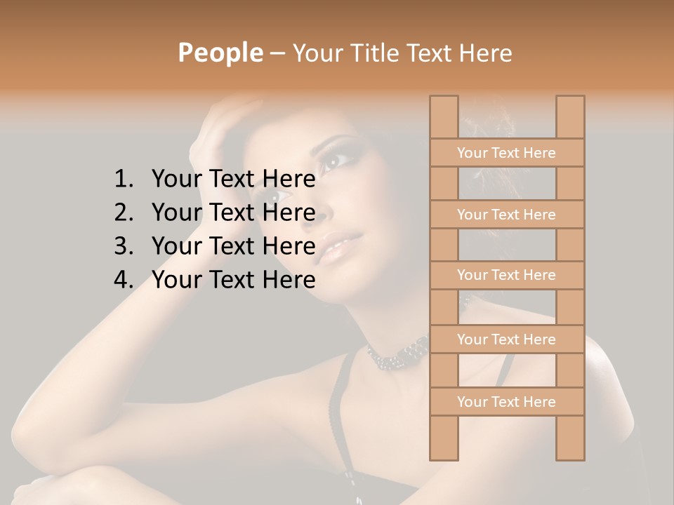 Female Manicure Elegant PowerPoint Template