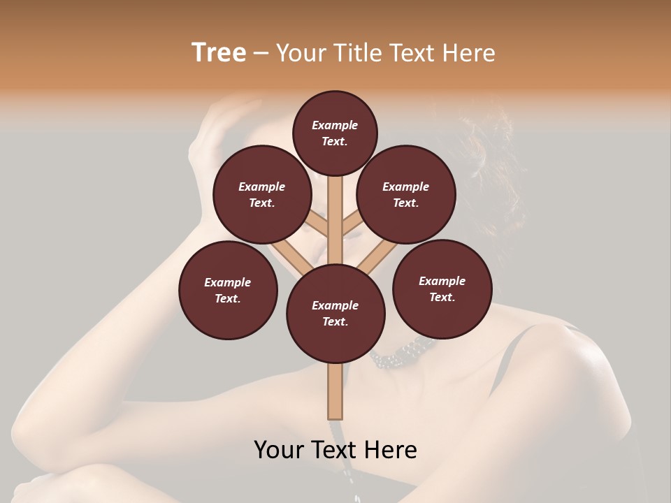 Female Manicure Elegant PowerPoint Template