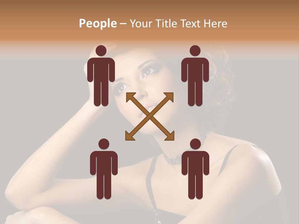 Female Manicure Elegant PowerPoint Template