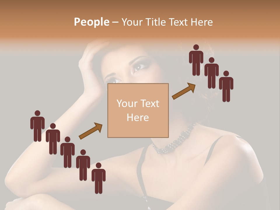 Female Manicure Elegant PowerPoint Template