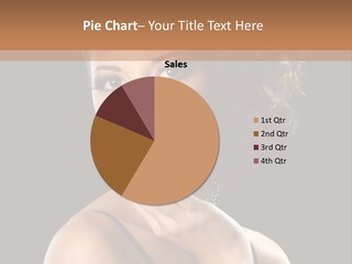 Face Eye Make Up One PowerPoint Template