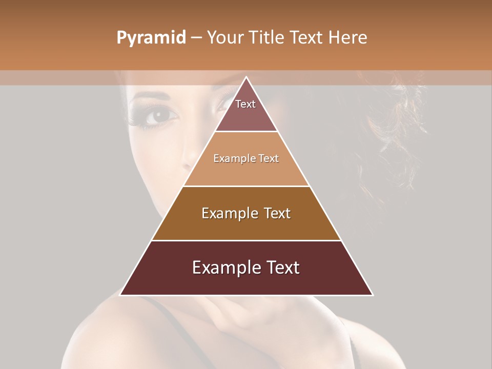 Face Eye Make Up One PowerPoint Template