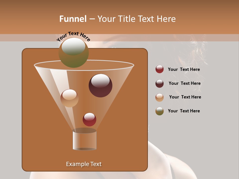 Face Eye Make Up One PowerPoint Template
