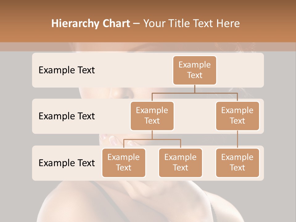 Face Eye Make Up One PowerPoint Template