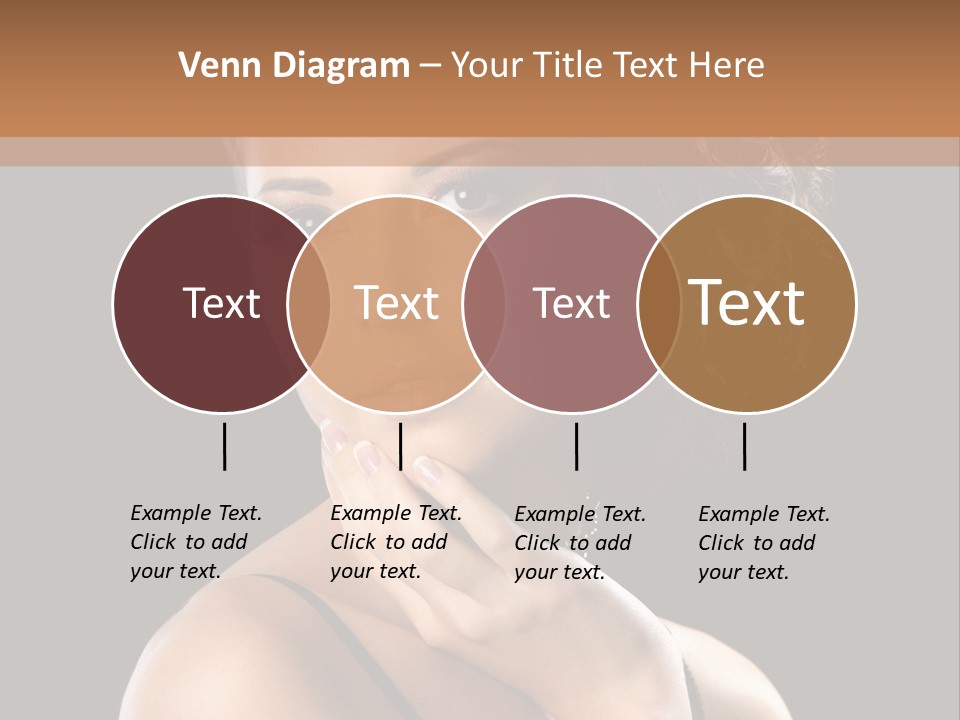 Face Eye Make Up One PowerPoint Template
