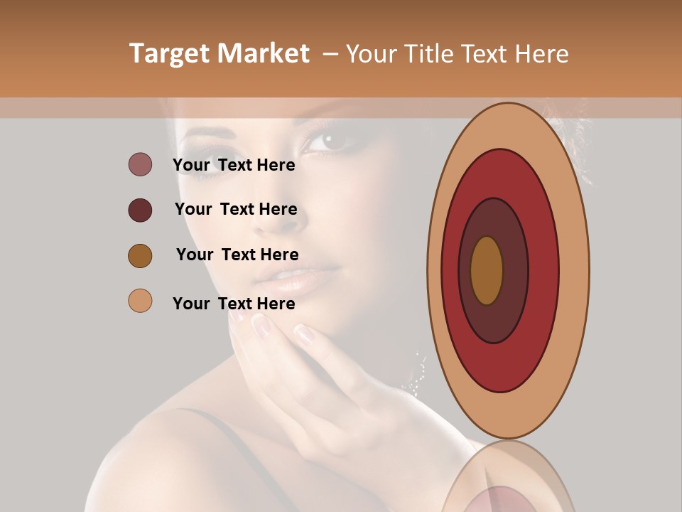 Face Eye Make Up One PowerPoint Template