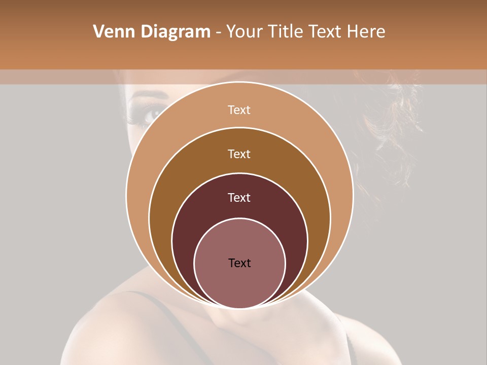 Face Eye Make Up One PowerPoint Template